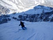 Piste difficile au Rastkopf