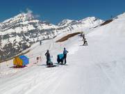 Téléski d'entraînement à la Rinderhütte
