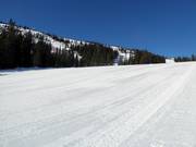 Préparation des pistes de première classe dans le domaine skiable de Kvitfjell