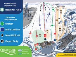 Plan des pistes Canada Olympic Park – Calgary
