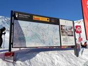 Panneau d'information détaillé à la station Bendolla