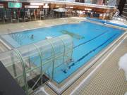 Piscine extérieure chauffée à Le Corbier