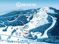 Plan des pistes Hallstabacken – Sollefteå