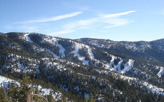 Skier près de Incline Village