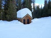 Toilettes dans le domaine skiable