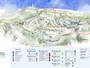 Plan des pistes Mont Serein/Mont Ventoux Nord