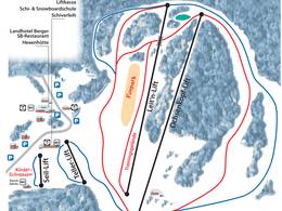 Plan des pistes St. Jakob im Walde