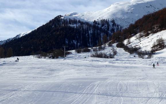 Obergoms: Taille des domaines skiables – Taille Münster-Geschinen