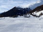 Vue sur le domaine skiable Münster-Geschinen