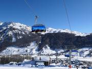 Botarèl - 6 places | Télésiège rapide (débrayable) avec capots de protection