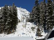 Alblittbahn - 4 places | Télésiège rapide (débrayable) avec capots de protection