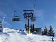 Hochwurzen II - 4 places | Télésiège rapide (débrayable) avec capots de protection