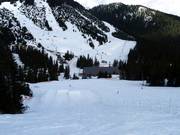 Descente Panorama vers le Lodge