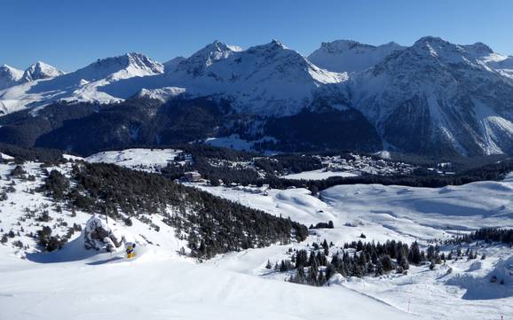 Meilleur domaine skiable dans la Churwaldnertal (vallée de Churwalden) – Évaluation Arosa Lenzerheide