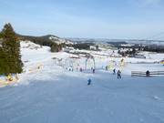 Piste de difficulté moyenne à Eschach