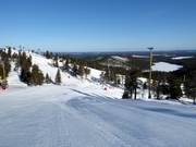 Vue sur les pistes Saarua