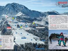 Plan des pistes Rossfeld – Berchtesgaden-Oberau