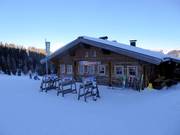 Adlerhorst-Höchalm à la Höchalmrinne au Roßkopf