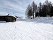 Piste d'entraînement avec téléski au Buffaure