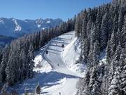 Piste au télécabine du village Gerlos