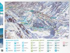 Plan des pistes Hochkeil am Hochkönig