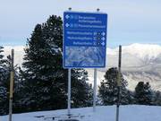 Signalisation des pistes incl. plan des pistes