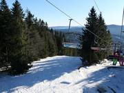 Départ de la piste noire Šance