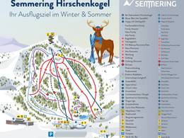 Plan des pistes Zauberberg Semmering