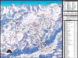 Plan des pistes Ischgl/Samnaun – Silvretta Arena