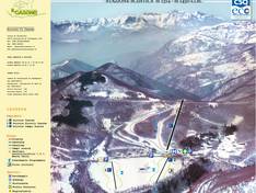 Plan des pistes Casone di Profecchia