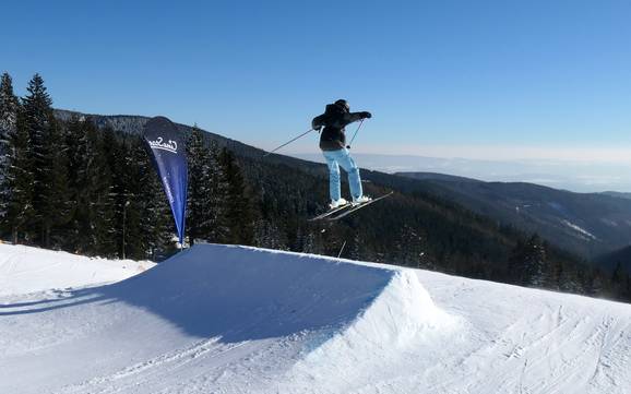 Snowparks Ústí nad Labem – Snowpark Klínovec (Keilberg)