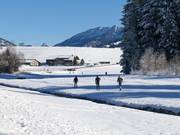 Pistes de ski de fond près d’Ofterschwang