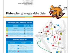 Plan des pistes Forcola – Trafoi (Stelvio)