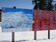 Informations sur les pistes à la station de vallée