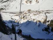 Vue sur Stuben am Arlberg