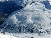 Vue sur le domaine skiable Sportgastein