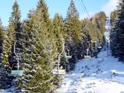 Hirscheckbahn - 2 places | Télésiège à pinces fixes