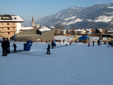 Domaines skiables pour les débutants dans la Silberregion Karwendel (région d'argent du Karwendel) – Débutants Burglift – Stans