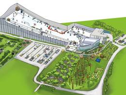 Plan des pistes Alpenpark Neuss