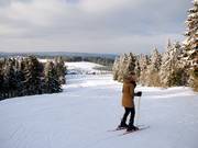Vue depuis la station supérieure sur le Sahnehang