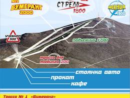 Plan des pistes Arsgora