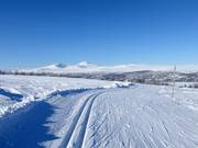 Piste de ski de fond à Ramundberget
