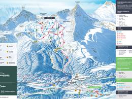 Plan des pistes San Bernardino