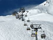 Carmenna - 4 places | Télésiège rapide (débrayable) avec capots de protection