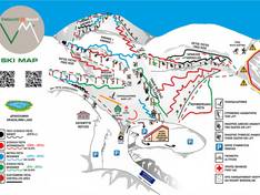 Plan des pistes Tymfristos – Velouchi