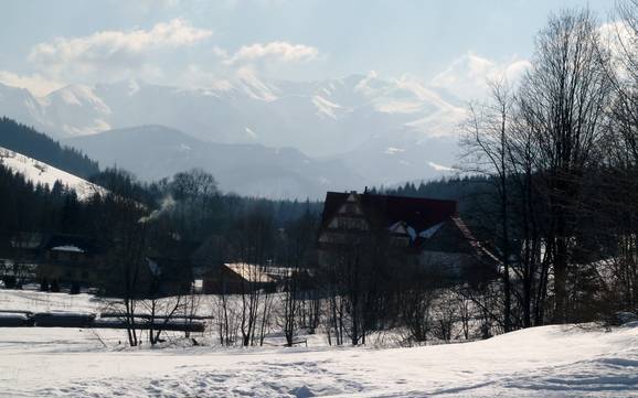Skier près de Witów