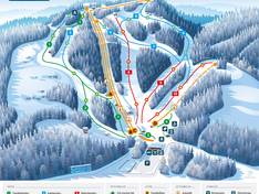 Plan des pistes Tolvmannabacken