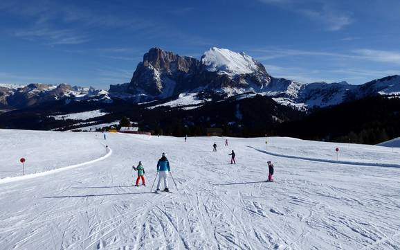Meilleur domaine skiable dans la région touristique du Seiser Alm (Alpe di Siusi) – Évaluation Seiser Alm (Alpe di Siusi)
