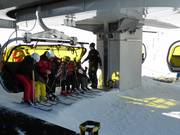 Personnel attentif aux télésièges