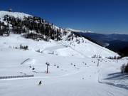 Vue en direction de Grosseck depuis la pente sommitale